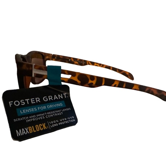 FOSTER GRANT TIGER STRIPE DRIVING SUNGLASSES - Picture 2 of 3